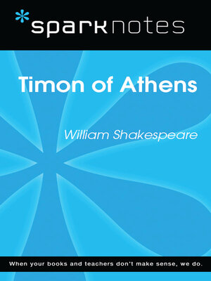cover image of Timon of Athens (SparkNotes Literature Guide)